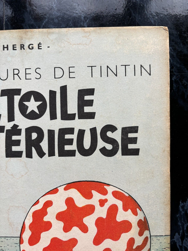 TINTIN - L'ETOILE MYSTERIEUSE - B1 - 1946 - papier épais - BE+ - Imagen 3 de 24