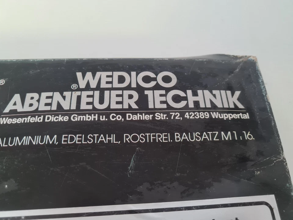 Wedico Modellbausatz Container Auflieger weiß Nr. 9 - Scale 1:16 - Bild 3 von 4