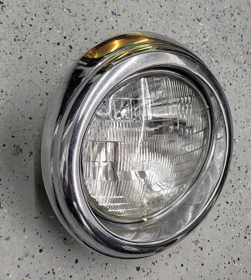 Faro pontón cromado bisel ts mercedes-benz w180 220s 220a Foto 2 de 4