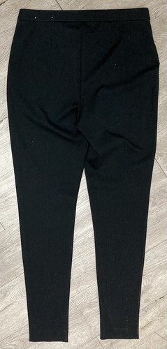 Chicos Damen Kunstleder vorne/Ponte Leggings hinten in Schwarz Größe 12T - Bild 5 von 10