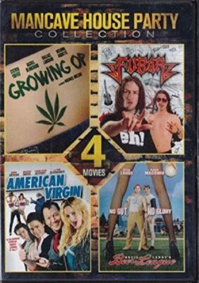 Mancave House Party Collection: Growing OP, Fubar, American Virgin  DVD NEW