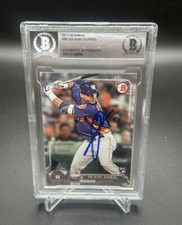 Yuli Gurriel Houston Astro's Marlins Autographed Signed Beckett Slabbed Card COA