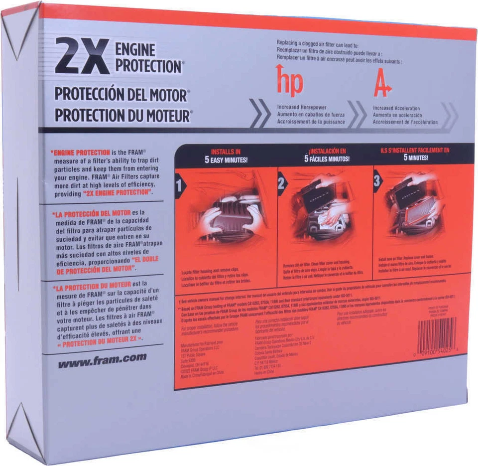 Воздушный фильтр подходит для Cadillac CTS FRAME 2008-2014 годов выпуска - Изображение 4 из 4