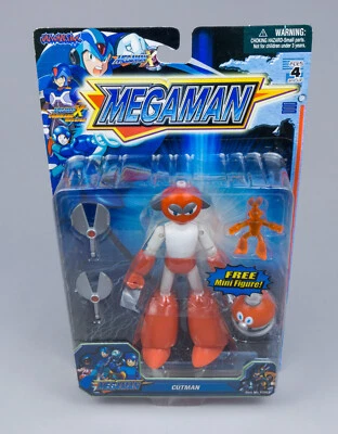 Capcom *Megaman X Command Mission Cutman* 2005 Jazwares Action Figur New / Neu - Bild 1 von 4