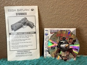 Virtua Cop Sega Saturn Manual and demo Cd Game