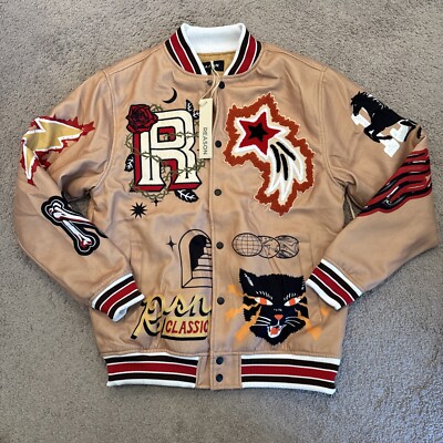 Reason NYC Brand Variety Jacket, Graphic/Graffiti Style, Brand New, Men s Size L