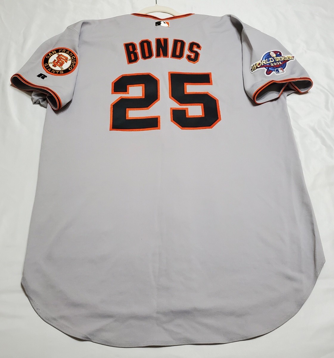 GIANTS BONDS 25 ユニフォーム barry Bonds Signed Giants Womens Home Jersey