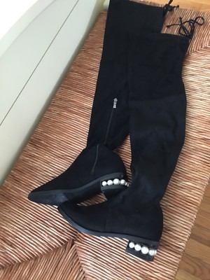 catherine malandrino over the knee boots pearl