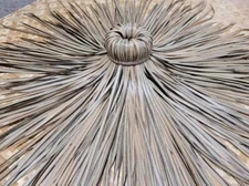 Synthetic Artificial D16 Roof Hipcap Palm Thatch  Grass Thatching Top 