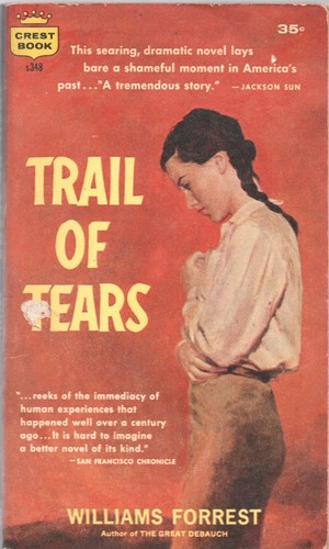 TRAIL OF TEARS by WILLIAMS FORREST Fawcett Crest PB 1959 1960 1st - Bild 1 von 3