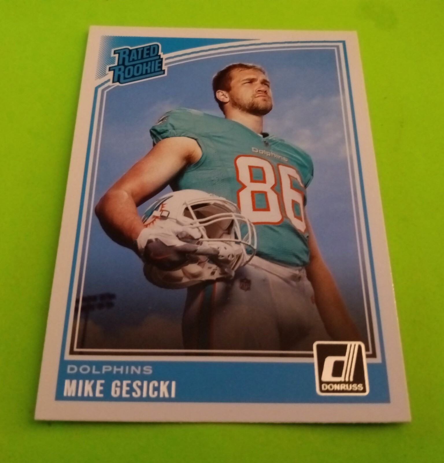 Mike Gesicki Panini Donruss #337 Base