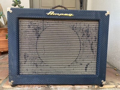 Ampeg Reverb Rocket Amp w Tubes - Great Sound, Two Channels