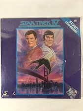 Star Trek IV The Voyage Home Stereo Laser Videodisc 1987 