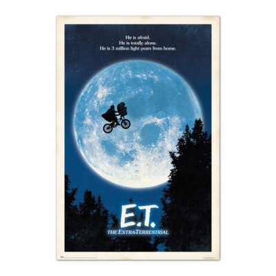 E.T.Der Außerirdische POSTER PREMIUM 61X61, 5cm Mit Dangle Poster
