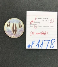 AAFES POGS, 6th Series/Printing,1 POGS, 25¢, #P1178, FAIR