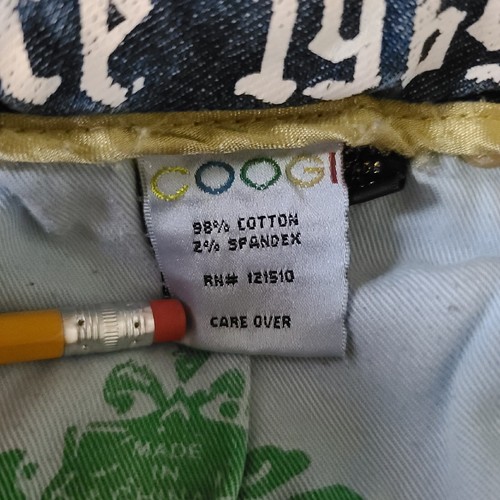 Coogi Jeans Women’s Size 15/16 Denim Embroidered Pocket - Picture 19 of 20