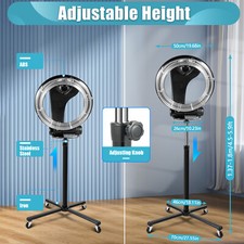 Professional Halo Infrared Hair color Processor Salon Dryer Rolling stand 1KW