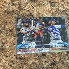 Gerson Bautista Signed 2018 Topps Update Auto Rc New York Mets 