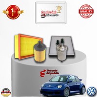 Set Service 4 Filter VW New Beetle 2.3 V5 24V 125KW 170CV Von 2000-> 2005