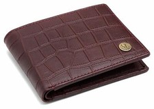 New Premium Quality Bi-fold Leather Wallet RFID Protected for Men Brown Colour