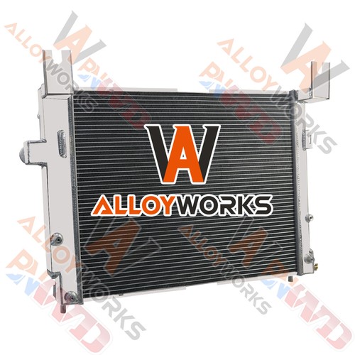 4 Row Radiator For Dodge Dakota L4 2.5L 3.7L V6 / Durango 4.7L 5.9L V8 2000-2004 - Picture 6 of 11
