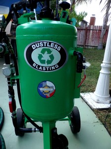 blasting dustless db150 blaster kind system water