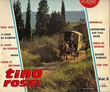 TINO ROSSI MES PREMIERS SUCCES VOLUME5 VIENI VIENI LP10" 25cm PORT A PRIX COUTAN