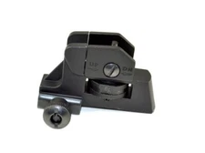 US SELLER!!! Rear Iron Sight Match-grade Aluminum Picatinny / Weaver