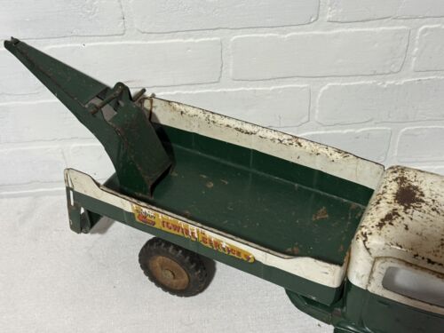 Vintage Buddy L Towing Service Pressed Steel All Original 23” L - Picture 19 of 24
