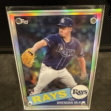 2020 Topps Chrome - 1985 Topps #85TC-13 Brendan McKay (RC)