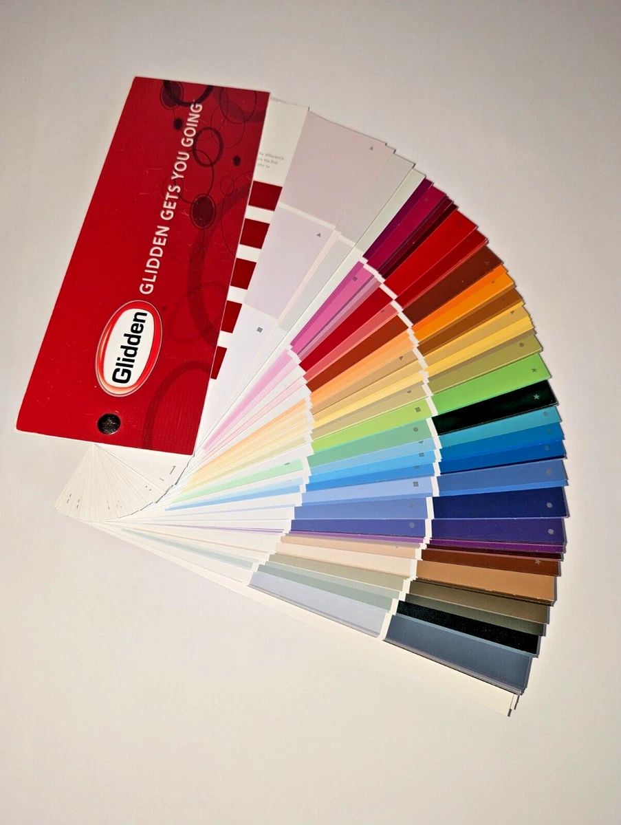 Glidden Refined Paint Color Palette Fan Deck