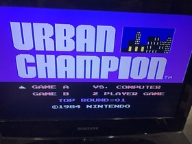 Urban Champion Nes Game Tested 