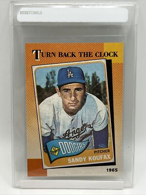 1990 Topps Baseball Card Sandy Koufax #665 Mint FREE SHIPPING | eBay