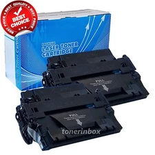 2pk Compatible Toner Cartridge For HP CE255A 55A Laserjet P3010 P3015 P3015dn
