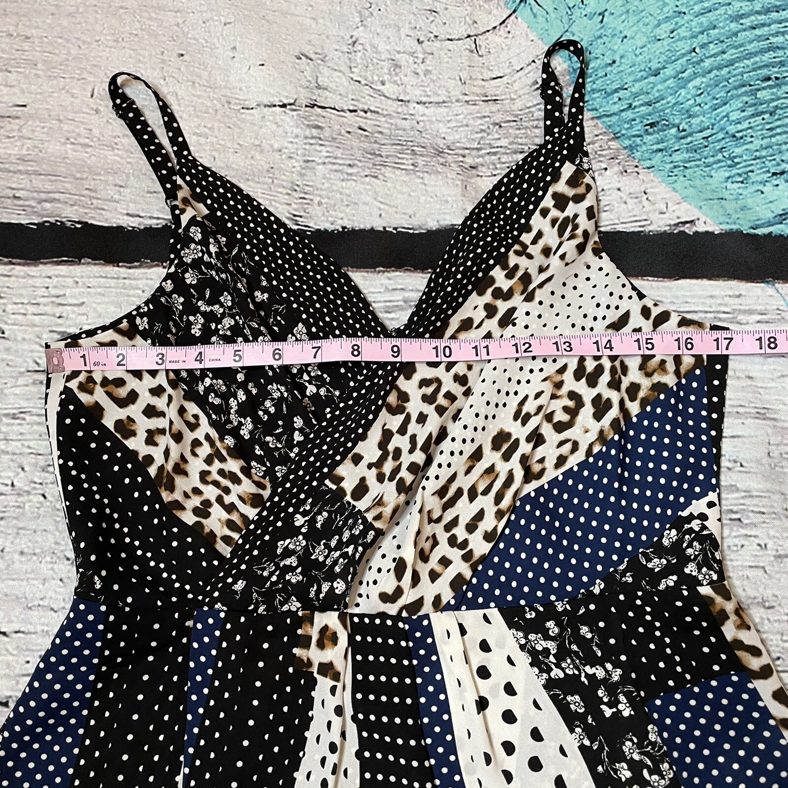 CAbi Crossover Cami Tank Multi Pattern Size 4 Sty… - image 9