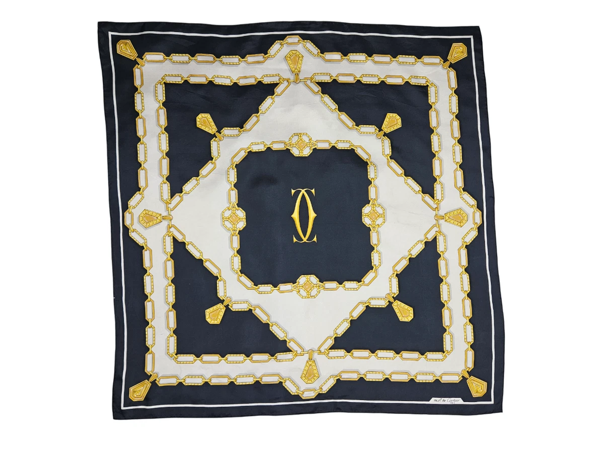 Cartier Silk Scarves & Wraps Black for Women for sale | eBay