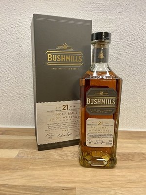 Bushmills 21 Jahre - Single Malt Irish Whiskey - 40 % Vol./ 0,7 L