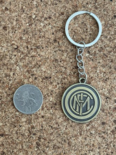 QUALITY ZINC ALLOY INTER MILAN   KEYCHAIN /RING . PRICE INCLUDES UK DELIVERY.