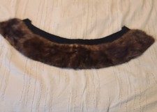 Faux Fur Button On Collar Attachment