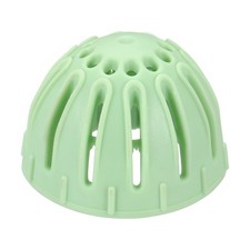 Egg Cleaning Brush Silicone Egg Washer Rotating Scrubber Tools Light Green