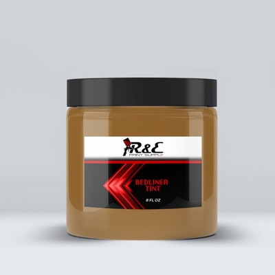 R & E Paint Supply Light Brown Bed Liner Tint