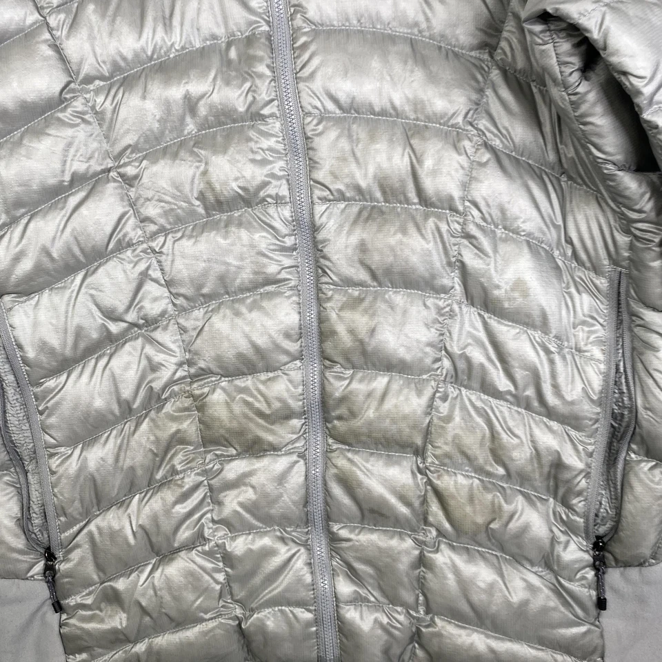 The North Face Summit Series Jacket Womens Extra Large Silver Insulated Puffer - Image 4 of 4
