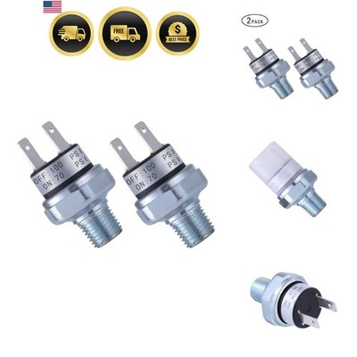 Air Pressure Switch 70 - 100 PSI Pressure Switch 24V 12V Pressure Switch Air ...