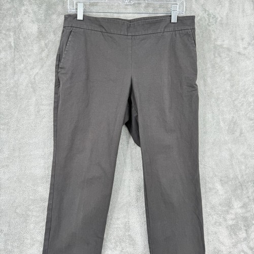 Eileen Fisher Pants Womens Small Stretch Ankle Zip Casual Capsule Minimalist - 第 3/12 張圖片