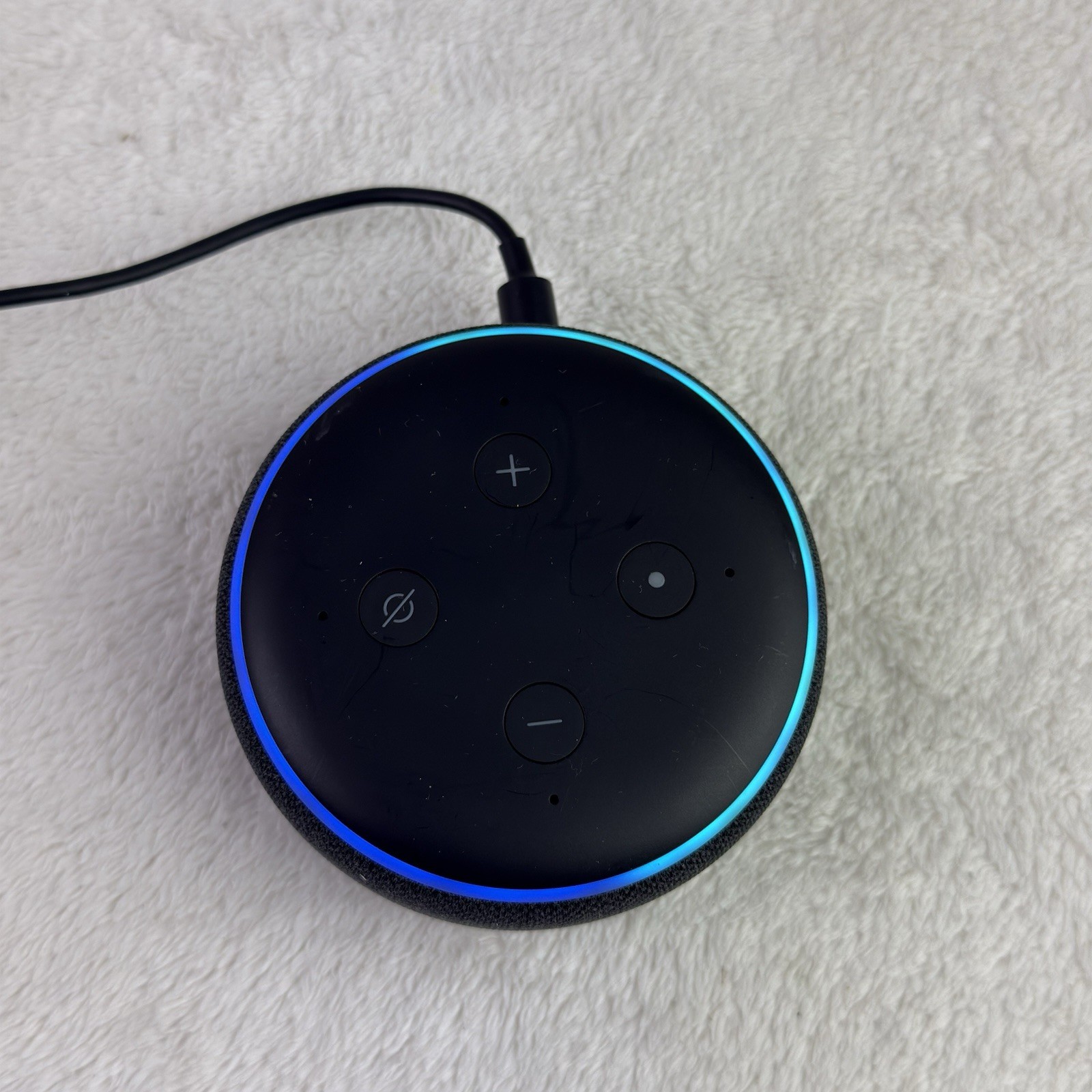 Amazon Echo Dot 3rd Gen Smart Speaker C78MP8 Used Tested Works Charcoal