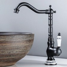 Kitchen Faucet Swivel Spout Bathroom Sink Mixer Faucet Oil Rubbed Bronze