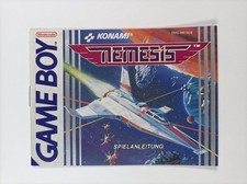 Nemesis Nintendo Gameboy Classic nur Spielanleitung Booklet NOE #139