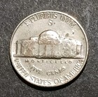 1942 P Silver Jefferson War Nickel WW2 Era Coin Avg Circ  — photo 3