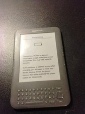 Amazon Kindle D00901 Tested Working No Pwer Cord