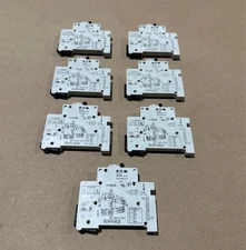 7x Eaton Breaker ZP-IHK Auxiliary Contact Module 1NO-1NC Contact Configuration